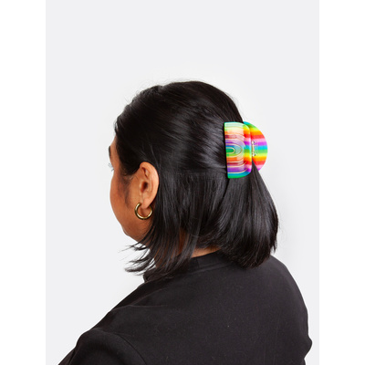 EMS Hair Claw - Rainbow-2 EMS Hair Claw - Rainbow-2