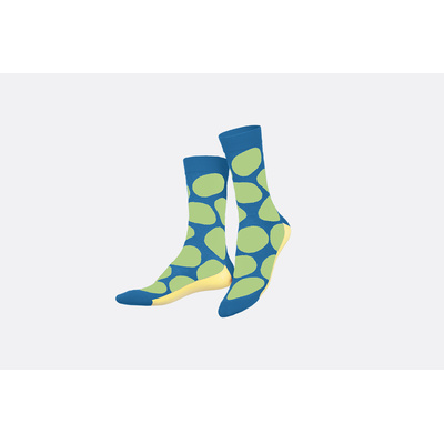 EMS, Socks, Salty Chips, Blue-2 EMS, Socks, Salty Chips, Blue-2