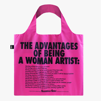 LOQI Bag Recycled | Guerrilla Girls - The Advantages Of Being a Woman-2 LOQI Bag Recycled | Guerrilla Girls - The Advantages Of Being a Woman-2