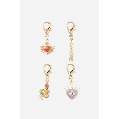LCF CUSTOM. PACK 4 CHARMS AMORE-1 LCF CUSTOM. PACK 4 CHARMS AMORE-1