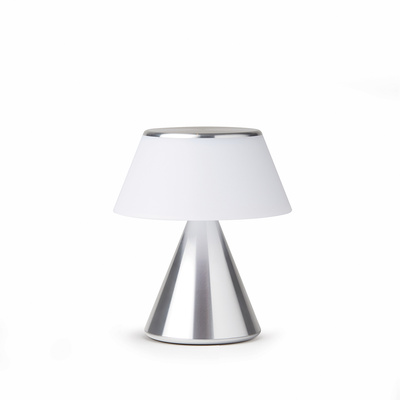 Λάμπα Led, Φορητή Με Συγχρονισμό Χρωμάτων LEXON® Luma M - Αλουμινίου-1 Λάμπα Led, Φορητή Με Συγχρονισμό Χρωμάτων LEXON® Luma M - Αλουμινίου-1