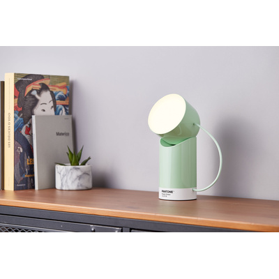 Lexon x Pantone | Φορητό φωτιστικό LED με κινούμενη κεφαλή - Pastel Green-2 Lexon x Pantone | Φορητό φωτιστικό LED με κινούμενη κεφαλή - Pastel Green-2