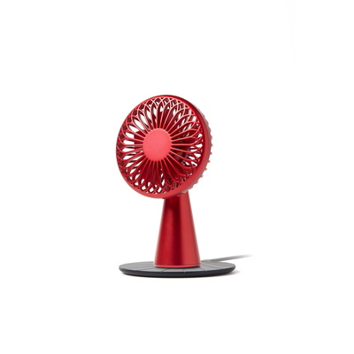 WINO Mini Portable Wireless Fan - Red-2 WINO Mini Portable Wireless Fan - Red-2