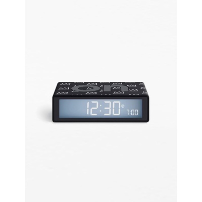 Lexon x Jean-Michel Basquiat | Reversible Alarm Clock FLIP+ - Crown Black-1 Lexon x Jean-Michel Basquiat | Reversible Alarm Clock FLIP+ - Crown Black-1