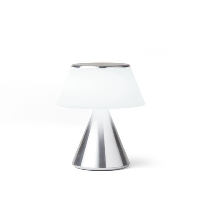 Λάμπα Led, Φορητή Με Συγχρονισμό Χρωμάτων LEXON® Luma M - Αλουμινίου-2 Λάμπα Led, Φορητή Με Συγχρονισμό Χρωμάτων LEXON® Luma M - Αλουμινίου-2