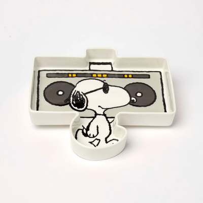 Peanuts Πιάτο σε Σχήμα - Boom Box-1 Peanuts Πιάτο σε Σχήμα - Boom Box-1