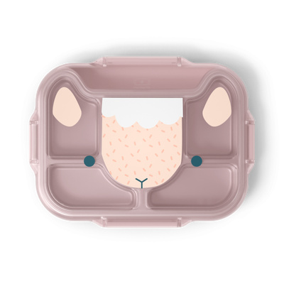 950ml Δίσκος Φαγητού με Χωρίσματα ΜΒ Wonder - Pink Sheep-1 950ml Δίσκος Φαγητού με Χωρίσματα ΜΒ Wonder - Pink Sheep-1