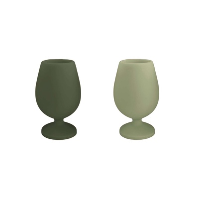 SEFF Σετ 2 Flute Ποτήρια 170ml - Sage & Olive-2 SEFF Σετ 2 Flute Ποτήρια 170ml - Sage & Olive-2