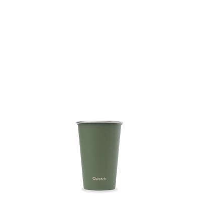 Ποτήρι INOX 0,47L Qwetch ONE Granite - Χακί-1 Ποτήρι INOX 0,47L Qwetch ONE Granite - Χακί-1