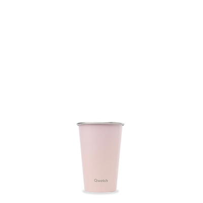 Ποτήρι INOX 0,47L Qwetch ONE Pastel - Ροζ-1 Ποτήρι INOX 0,47L Qwetch ONE Pastel - Ροζ-1