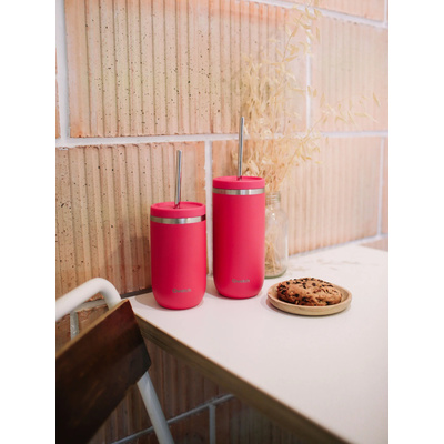 Ποτήρι Θερμός Matt Magenta - 600ml-2 Ποτήρι Θερμός Matt Magenta - 600ml-2