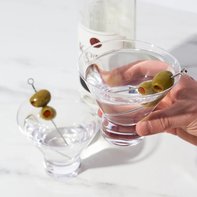 Σετ 2 Raye Heavy Base Ποτηριών Για Martini-2 Σετ 2 Raye Heavy Base Ποτηριών Για Martini-2