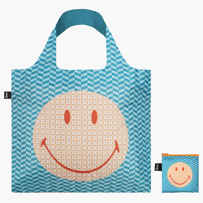 LOQI Τσάντα Recycled | Geometric Smiley-1 LOQI Τσάντα Recycled | Geometric Smiley-1