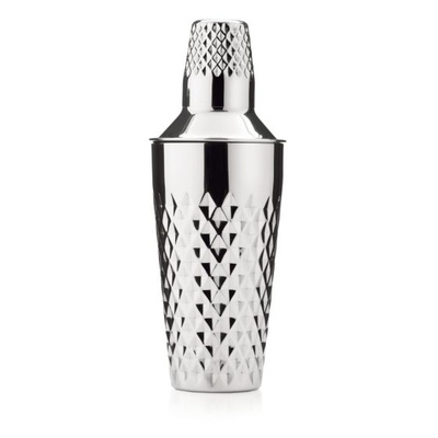Stainless Steel Faceted Cocktail Shaker-1 Stainless Steel Faceted Cocktail Shaker-1