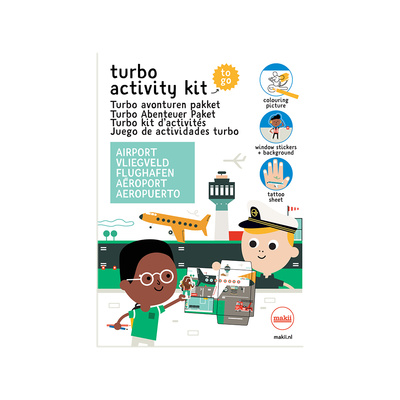 Παιδικό Σετ Δραστηριοτήτων Makii Turbo - Αεροδρόμιο-1 Παιδικό Σετ Δραστηριοτήτων Makii Turbo - Αεροδρόμιο-1