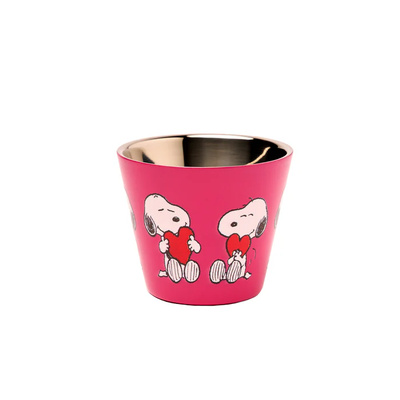 Snoopy Love 304 Stainless Steel Thermos cup - 90 ml-1 Snoopy Love 304 Stainless Steel Thermos cup - 90 ml-1
