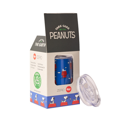304 Stainless Steel Thermo Cup - Snoopy 4 - Cuccia 320 ml-2 304 Stainless Steel Thermo Cup - Snoopy 4 - Cuccia 320 ml-2
