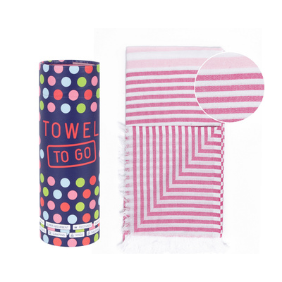 Πετσέτα Towel To Go σε συσκευασία Δώρου  1.80 x 1.00 m Bali - Φούξια / Ροζ-1 Πετσέτα Towel To Go σε συσκευασία Δώρου  1.80 x 1.00 m Bali - Φούξια / Ροζ-1