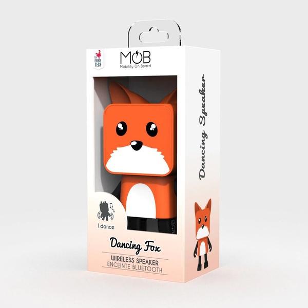 Speaker Dancing Animal Bluetooth, Fox - MOB - 5 Speaker Dancing Animal Bluetooth, Fox - MOB - 5