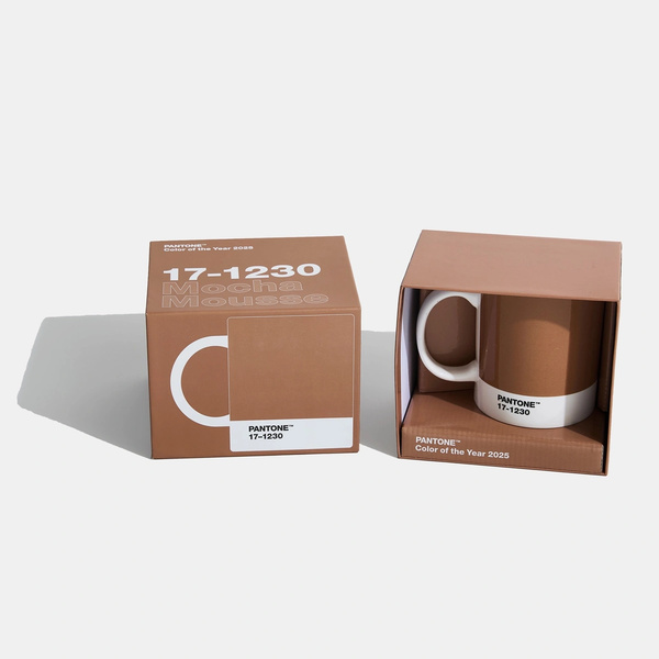 Pantone mug (giftbox) - Color of the Year 2025 Mocha Mousse - 2 Pantone mug (giftbox) - Color of the Year 2025 Mocha Mousse - 2