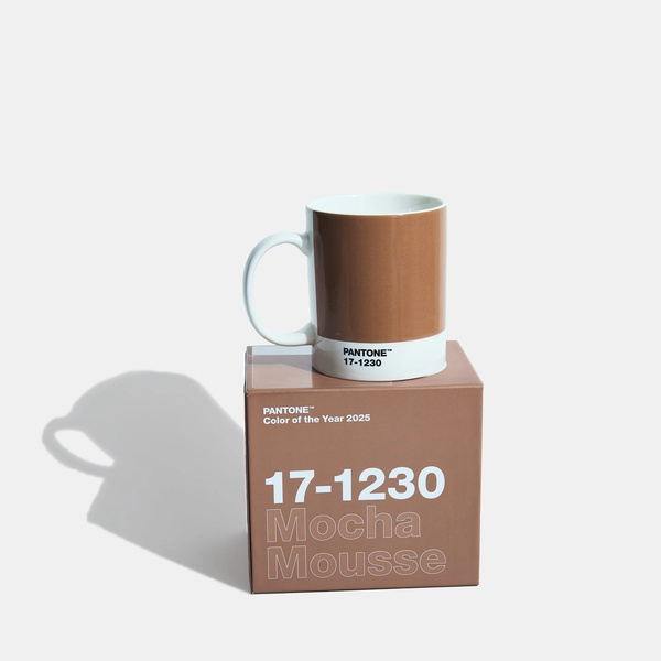 Pantone mug (giftbox) - Color of the Year 2025 Mocha Mousse - 1 Pantone mug (giftbox) - Color of the Year 2025 Mocha Mousse - 1