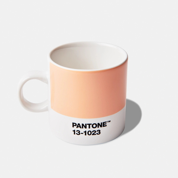 Pantone Φλιτζάνι Espresso Χρώμα της Χρονιάς 2024 - Peach Fuzz