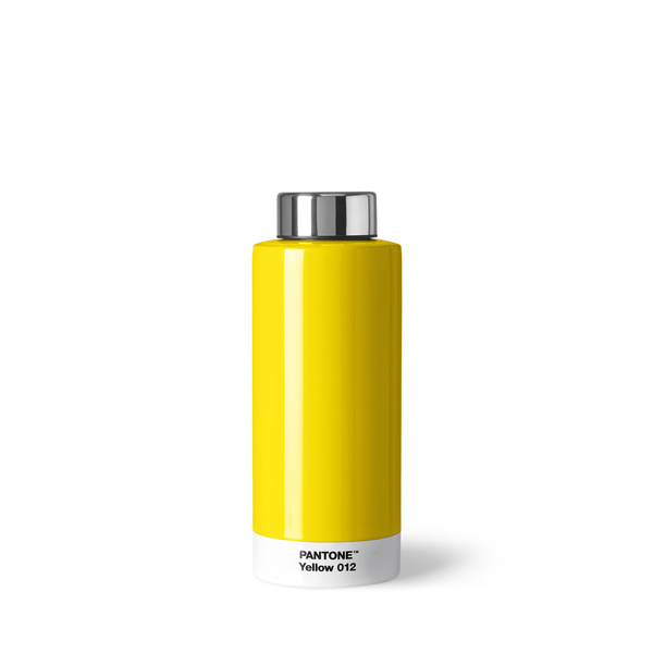 Pantone Thermo Drinking Bottle-Yellow