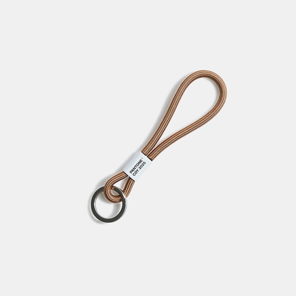 Pantone Key Chain Short - Color of the Year 2025 Mocha Mousse Pantone Key Chain Short - Color of the Year 2025 Mocha Mousse