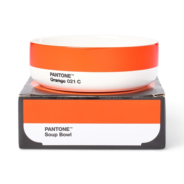 Pantone Bowl - Orange - 1