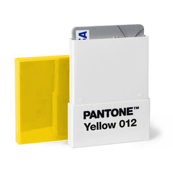 Pantone Θήκη Καρτών - Κίτρινο - 1
