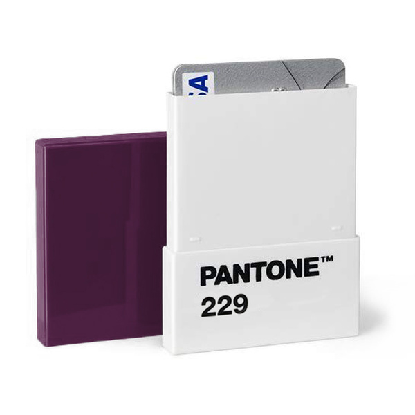 Pantone Card Holder Aubergine - 1