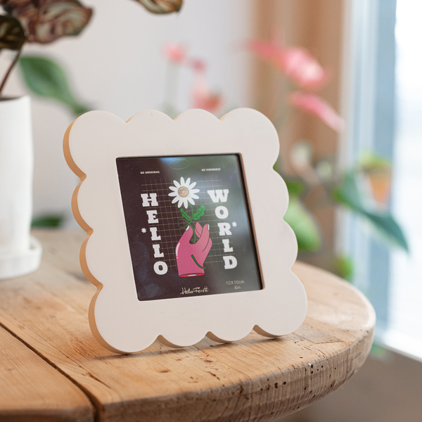 Photo Frame Petal - Beige - 1 Photo Frame Petal - Beige - 1