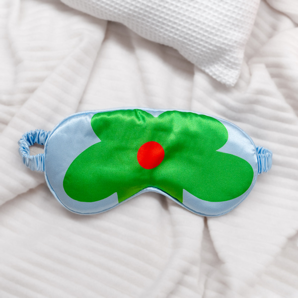 Eye Mask Macro - Flower Green - 1 Eye Mask Macro - Flower Green - 1