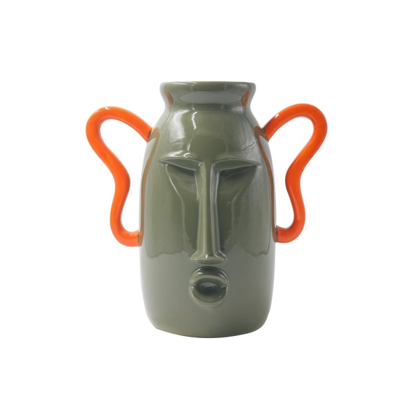 VASE FEDERICO - AMOR DEL COLOR - GREEN VASE FEDERICO - AMOR DEL COLOR - GREEN
