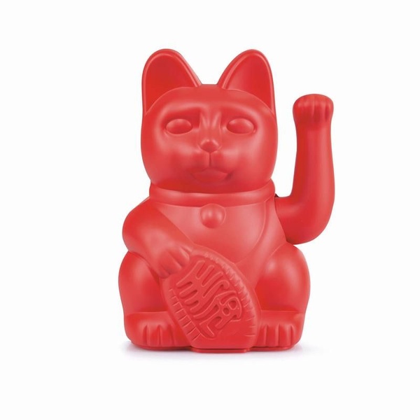 Τυχερή Γάτα - Κόκκινο 8,5 x 10,5 x 15 cm