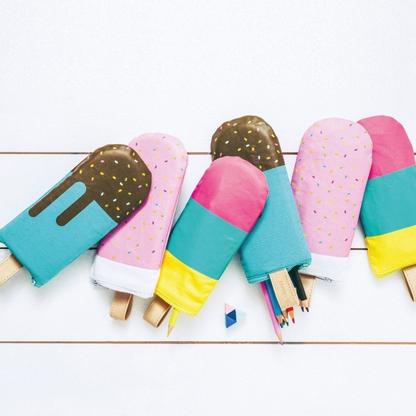 Pencil Pops - Strawberry Sprinkle - 2 Pencil Pops - Strawberry Sprinkle - 2