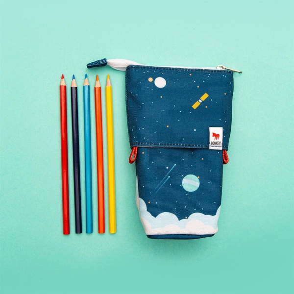 Pop Up Pencil Case 12 x 7 x 18 cm - Space - 2 Pop Up Pencil Case 12 x 7 x 18 cm - Space - 2