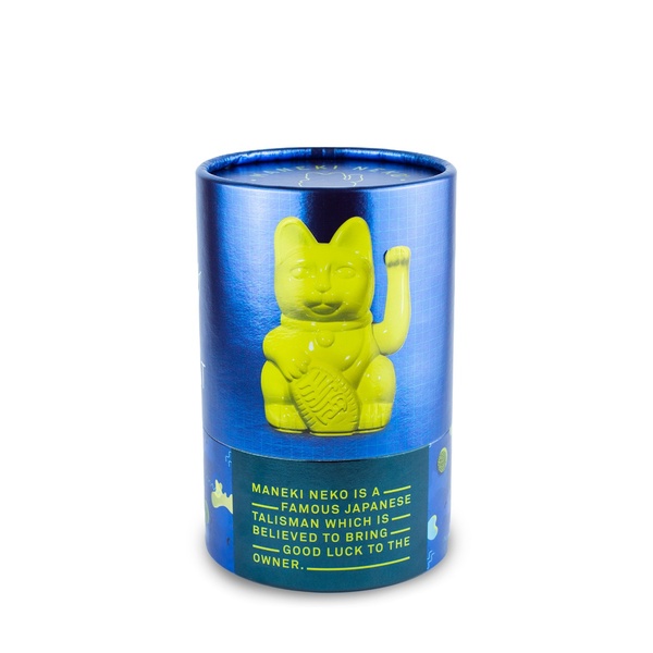 Lucky Cat - Glossy Yellow 8,5 x 10,5 x 15 cm - 4 Lucky Cat - Glossy Yellow 8,5 x 10,5 x 15 cm - 4