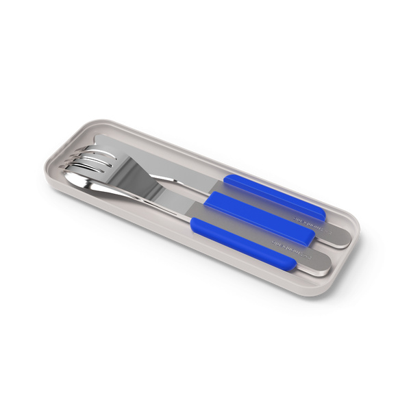 To-go cutlery set MB Slim Box - Blue To-go cutlery set MB Slim Box - Blue