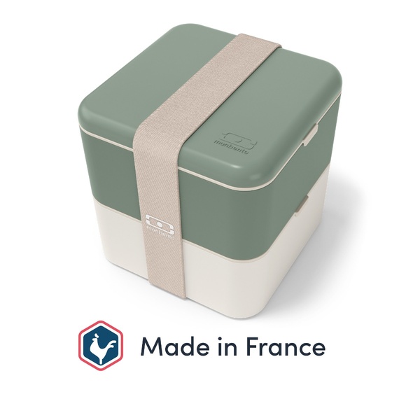 MB Square (PP) Made in France - Natural Green - 2 MB Square (PP) Made in France - Natural Green - 2