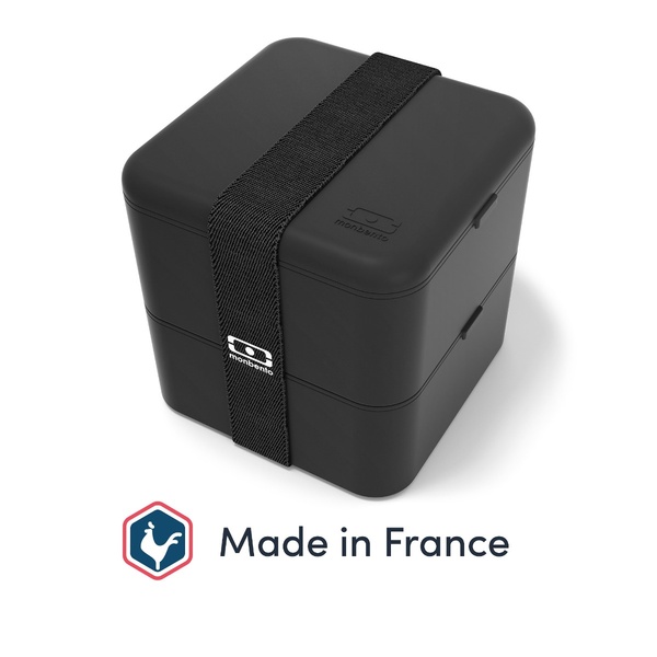 1.7L Δοχείο Φαγητού Monbento MB Square (PP) Made in France - Black Onyx - 5 1.7L Δοχείο Φαγητού Monbento MB Square (PP) Made in France - Black Onyx - 5