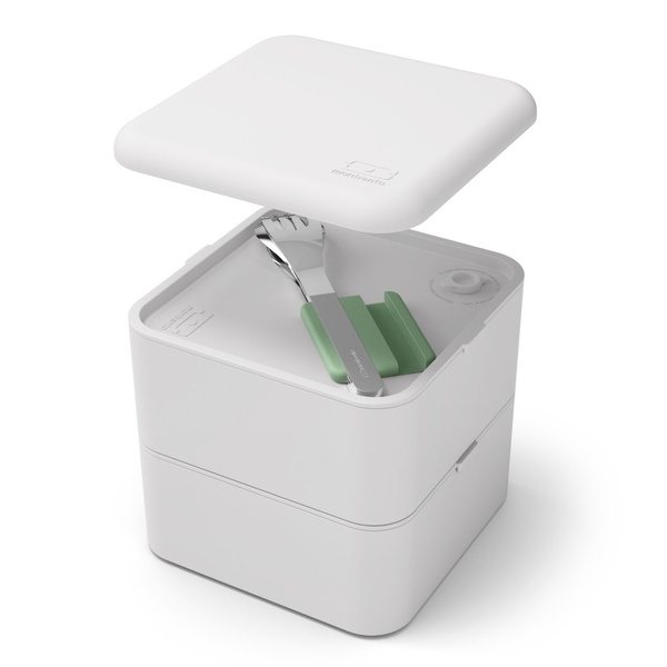 To-go cutlery set MB Slim Box - natural green - 7 To-go cutlery set MB Slim Box - natural green - 7