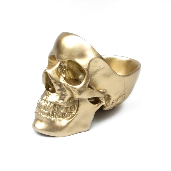 Skull Tidy - Gold - 1 Skull Tidy - Gold - 1