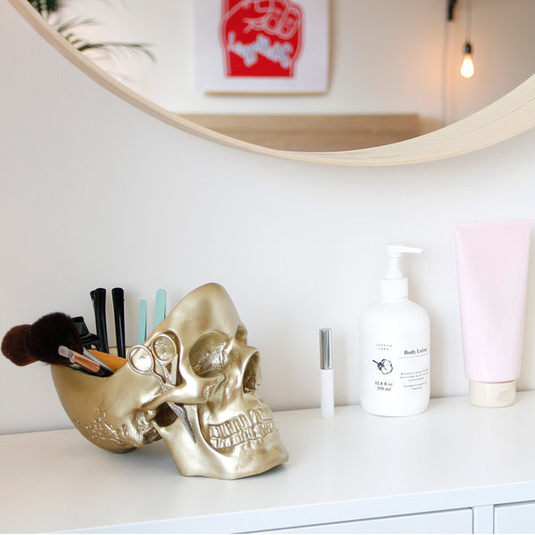 Skull Tidy - Gold - 2 Skull Tidy - Gold - 2
