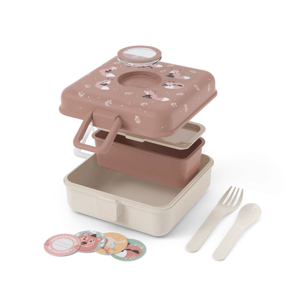 850ml Lunchbox MB Snacky - Fox - 4 850ml Lunchbox MB Snacky - Fox - 4
