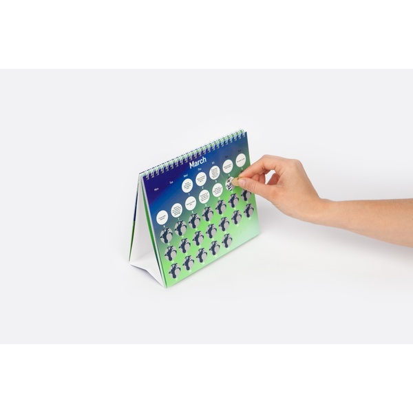 Ετήσιο Ξυστό Ημερολόγιο 17x19cm - Go Green - 2 Ετήσιο Ξυστό Ημερολόγιο 17x19cm - Go Green - 2