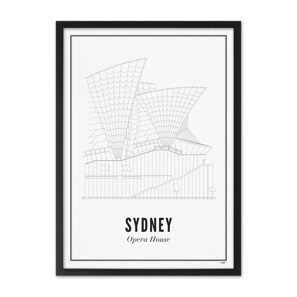 Sydney - Opera House Print - A4 (21 x 30cm) - 1