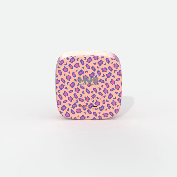 Billy Clock - Light and Clock - Leopard Rose - 2 Billy Clock - Light and Clock - Leopard Rose - 2