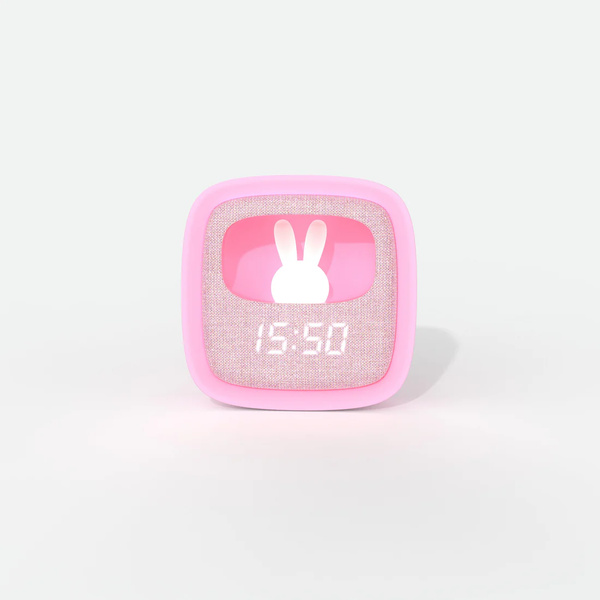 Billy Clock - Light and Clock - Marshmallow Billy Clock - Light and Clock - Marshmallow