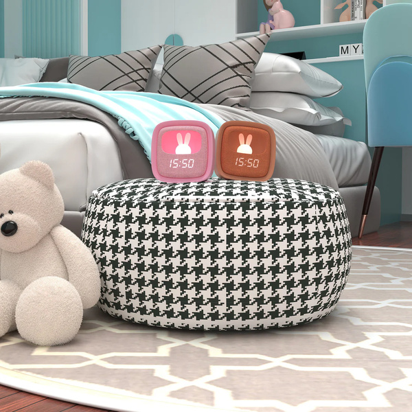 Billy Clock - Light and Clock - Marshmallow - 1 Billy Clock - Light and Clock - Marshmallow - 1
